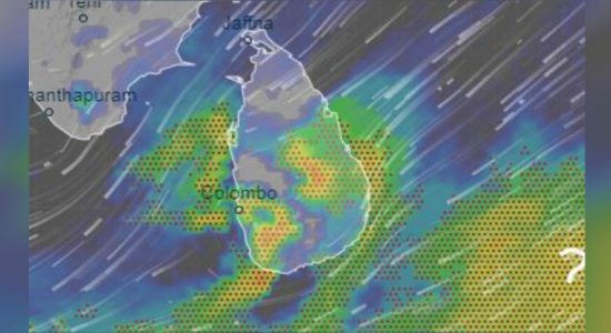 ප්‍රදේශ කිහිපයකට තද වැසි