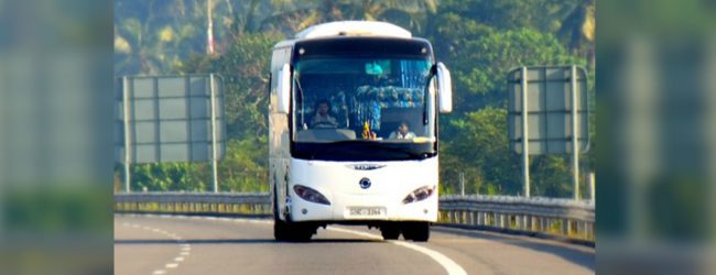 SEMY LUXARY බස් ලබන මාසයේ සිට නවතින ලකුණු