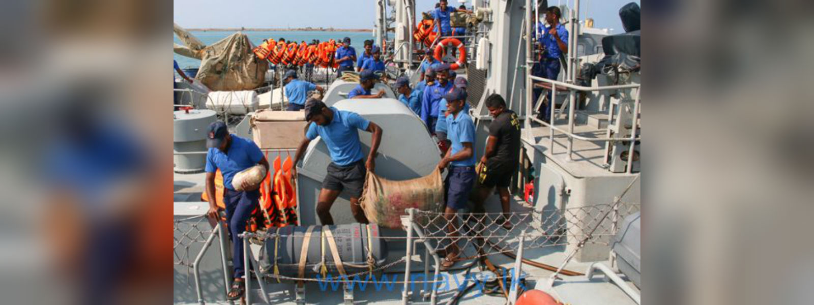 යාපනයේදී කේරළ ගංජා කි‍ලෝ 281ක් නාවික හමුදා භාරයට