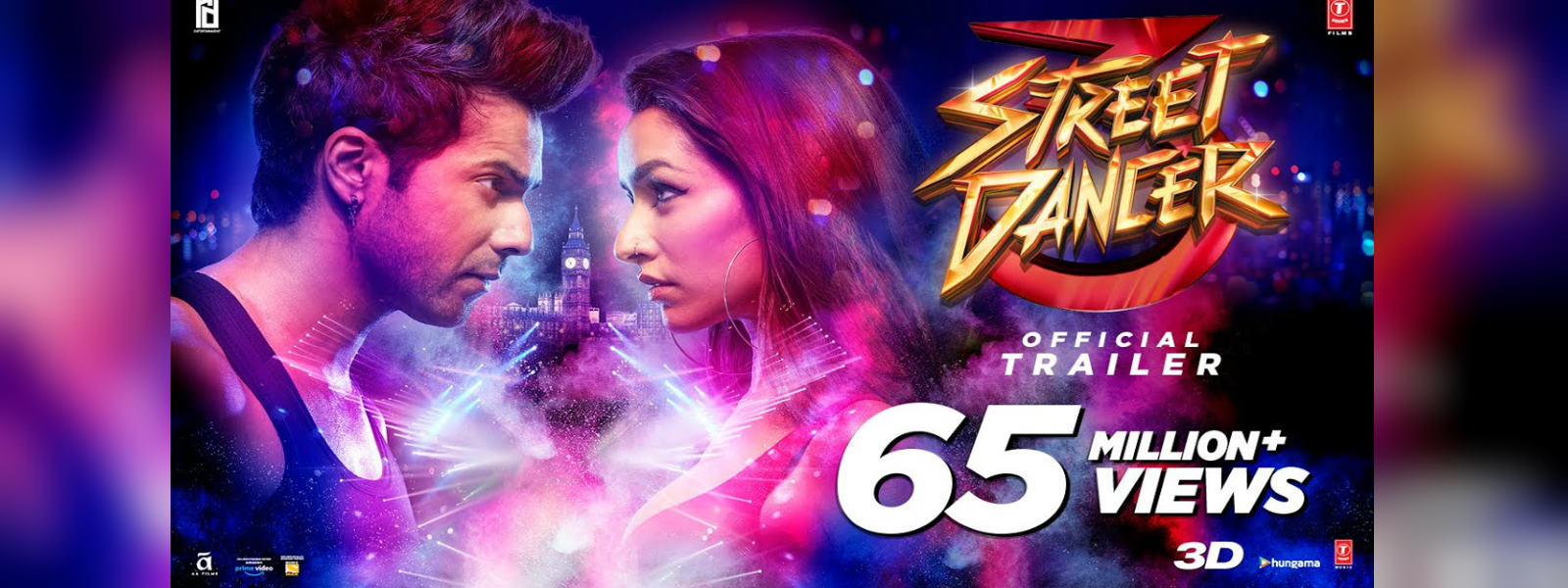 ස්ට්‍රීට් ඩාන්සර් 3D වාර්තාගත ආදායමක්‍ උපයයි
