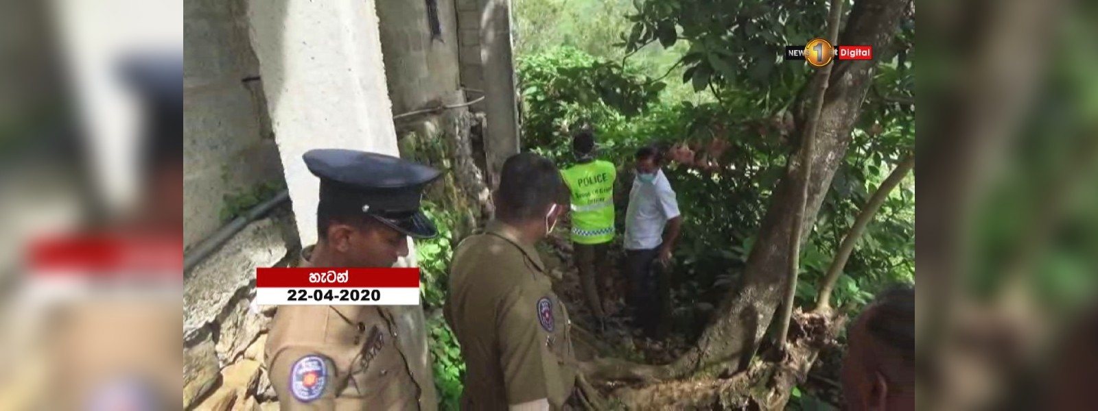 බිත්තියක් කඩා මත්පැන් හොරකම් කිරීමේ උත්සාහයක්