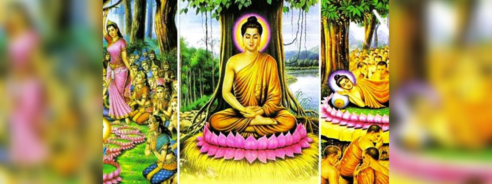 සම්බුදු තෙමඟුල සිහි කෙරෙන වෙසක් පුන් පොහොය අදයි !