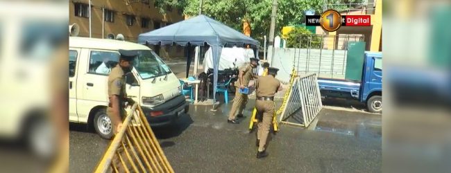 මරදානේ Lockdown කළ ප්‍රදේශයකට ඇතුල්වීමට අවසර