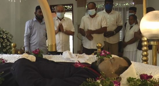 සුනිල් ජයවර්ධන අවසන් ගමන් යයි