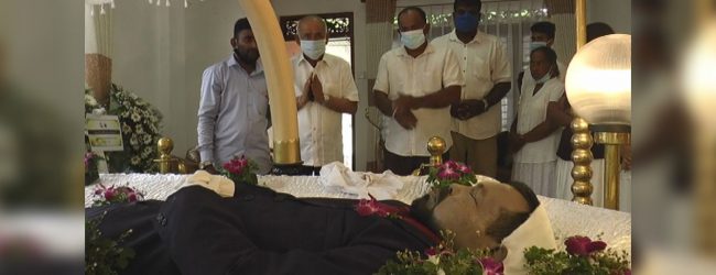 සුනිල් ජයවර්ධන අවසන් ගමන් යයි