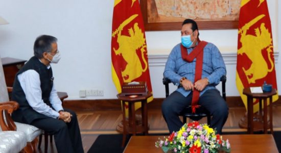 ඉන්දීය මහ කොමසාරිස් අගමැති හමුවෙයි 