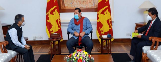 ඉන්දීය මහ කොමසාරිස් අගමැති හමුවෙයි 