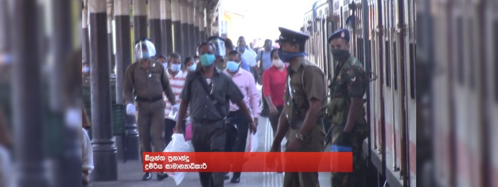 බස් හා දුම්රිය ධාවනය අද සිට සාමාන්‍ය පරිදි