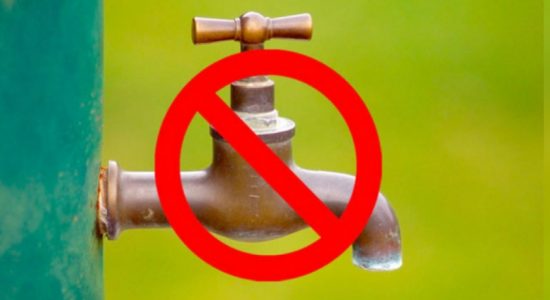 කොළඹ ප්‍රදේශ කිහිපයකට හෙට වතුර නැහැ 