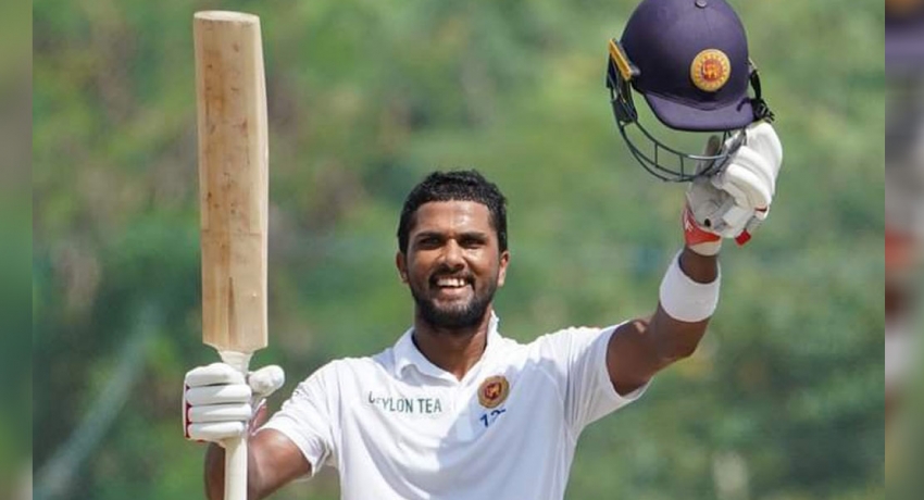 ත්රිත්ව ශතකයක් රැස් කළ දිනේෂ් චන්දිමාල්ගෙන් වාර්තාවක්