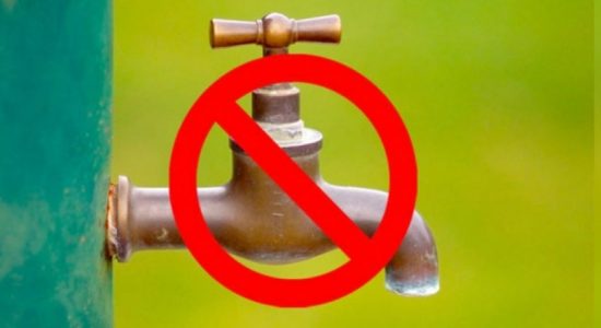 කොළඹ ප්‍රදේශ රැසකට අනිද්දා පැය 12ක ජල කප්පාදුවක්