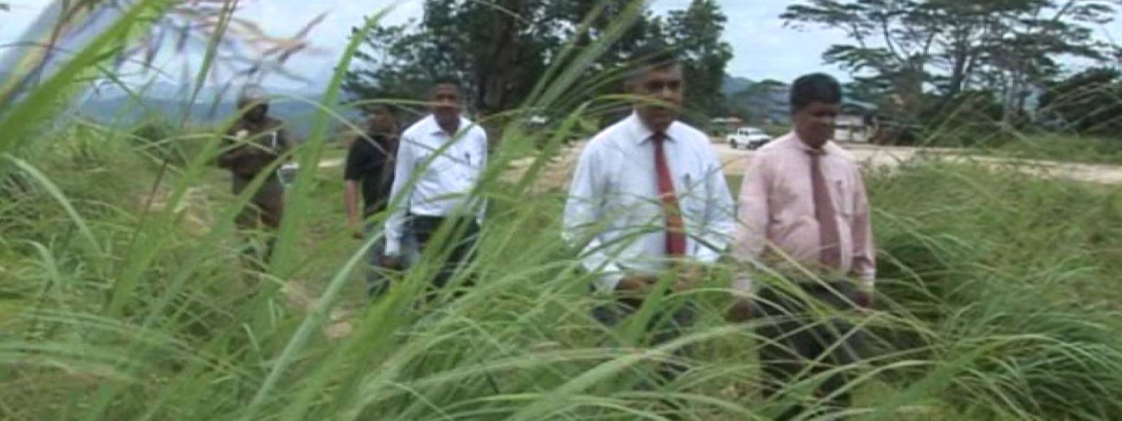  හන්තාන විනාශය බලන්න බලධාරීන් යයි