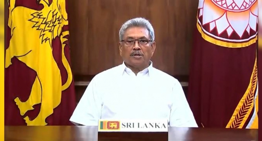 රාජ්යයන්හී අභ්යන්තර කටයුතුවලට මැදිහත් නොවීම, අප එක්සත් ජාතීන්ගෙන් අපේක්ෂා කරන්නෙමු – ජනපති