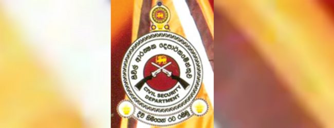 සිවිල් ආරක්ෂක බළකා සෙබළුන් 70ක් නිරෝධායනයට  
