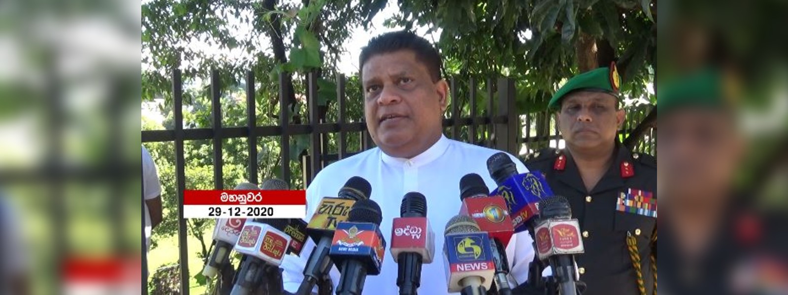 නව වෛරසය මර්දනයට ගත් ක්‍රියාමාර්ග හමුදාපති කියයි