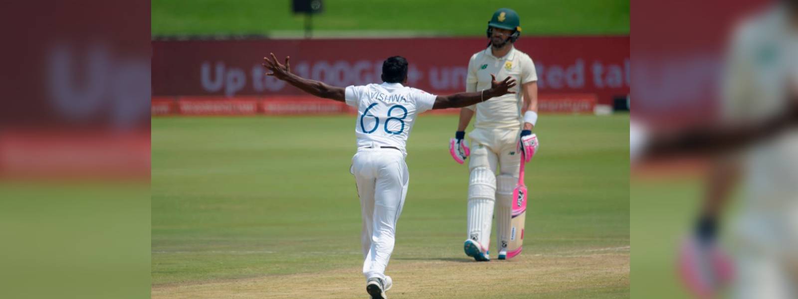ශ්‍රී ලංකාව ඉනිමක පරාජයෙන් බේරීමේ සටනක.. 
