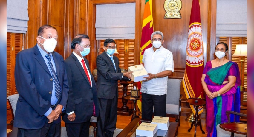 දේශපාලන පළිගැනීම් ගැන සෙවූ ජනපති කොමිසමේ වාර්තාව ජනපතිට