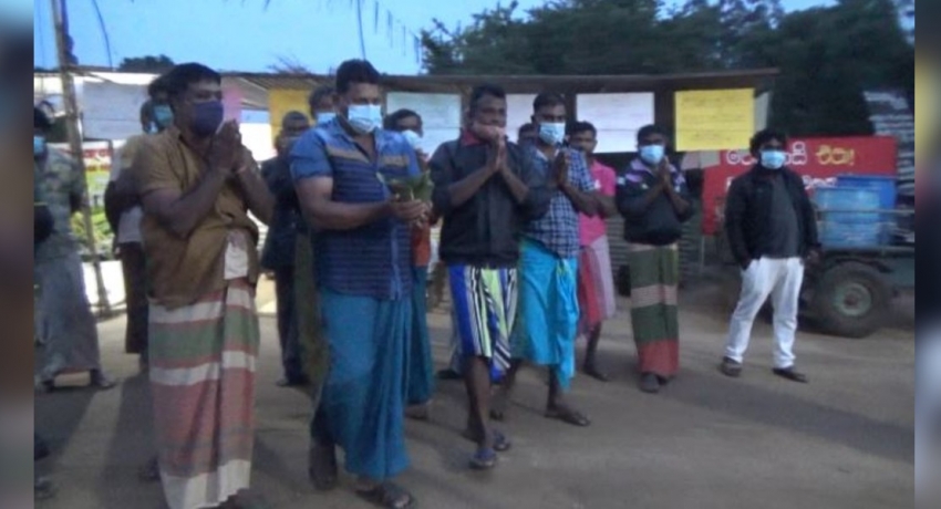 වල්සපුගල ගොවීන් අද දේව කන්නලව්වක..
