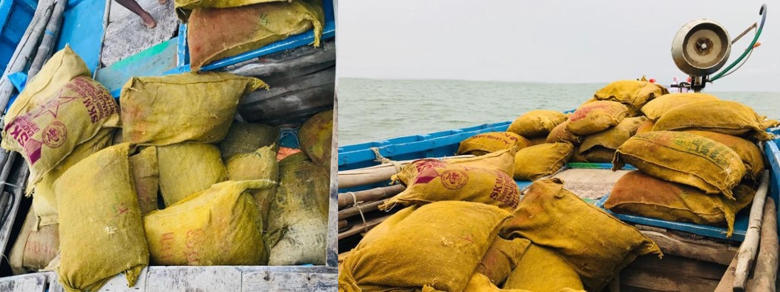 හොර පාරෙන් ගෙනාපු කහ තොගයක් කොටු