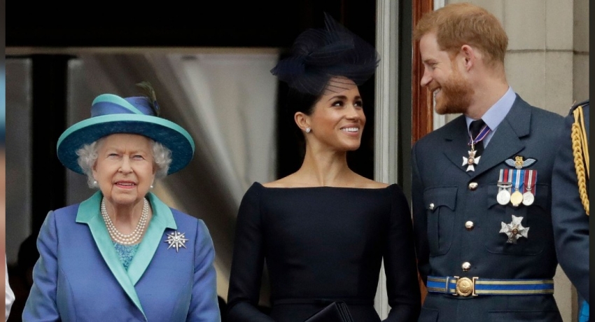හැරී – මේගන් නිල වශයෙන් රාජකීය පවුලෙන් ඉවතට..