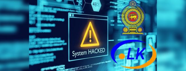 LK ඩොමේන් බලපෑම වී තිබෙන්නේ රජයේ වෙබ් අඩවිවලට