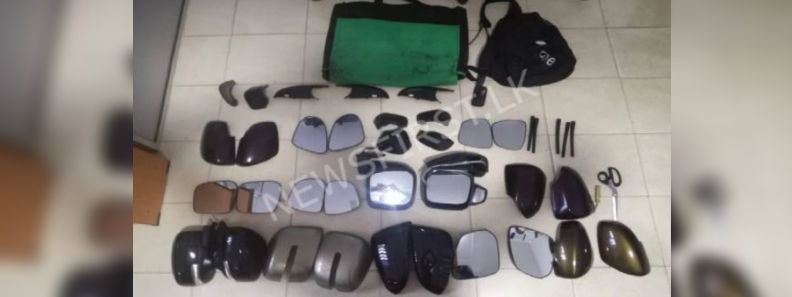 පැති කණ්නාඩි හොරෙක් දෙමටගොඩදී අත්අඩංගුවට