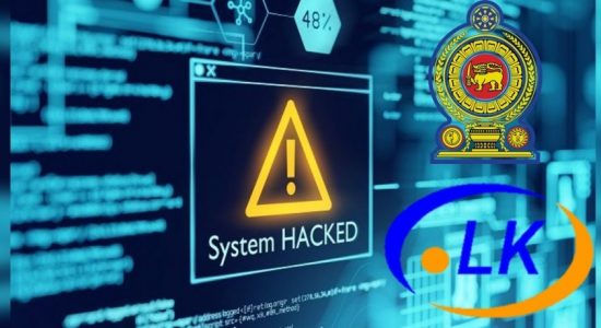 LK ඩොමේන් බලපෑම වී තිබෙන්නේ රජයේ වෙබ් අඩවිවලට
