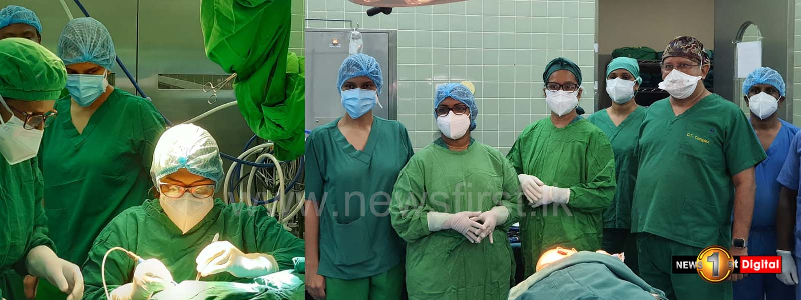 පළමුවරට මෙරට දී දරුවෙකුට කර්ණ සංඛ බද්ධයක් 