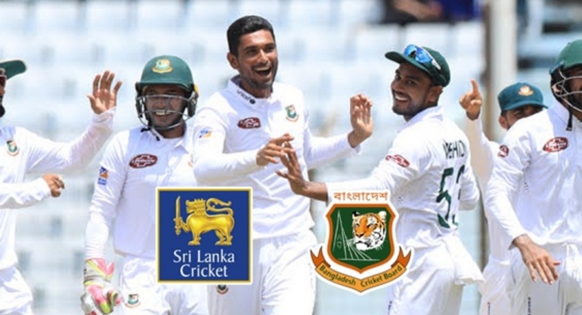 ශ්රී ලංකාව ජයග්රහණය පෙනෙන මානයට..: බංග්ලාදේශයට ලකුණු 437ක ඉලක්කයක්