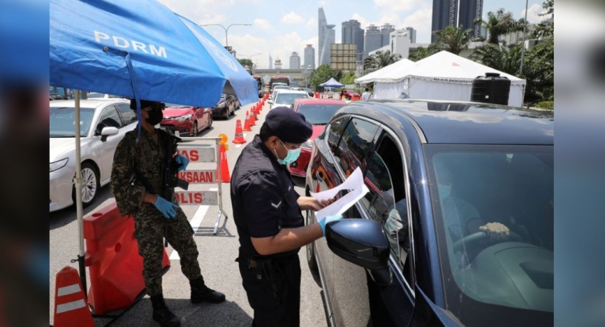 මුළු මැලේසියාව ම LOCKDOWN…