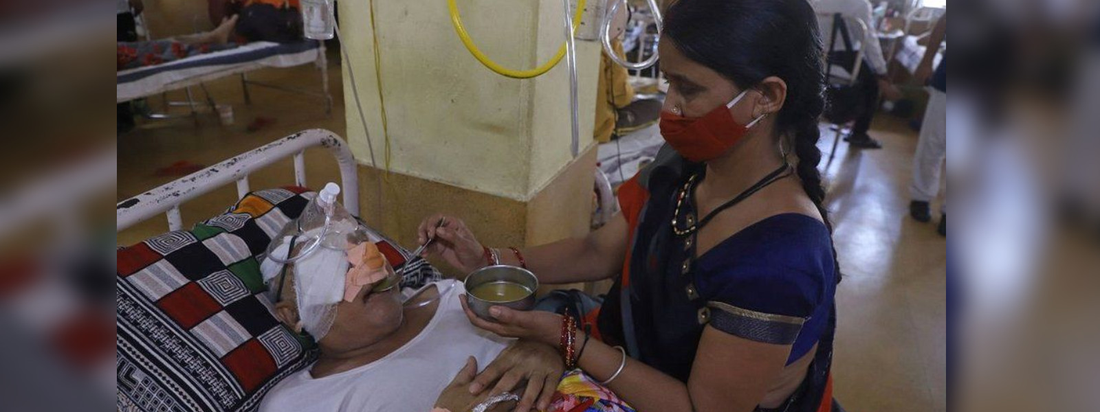 ඉන්දියාවෙන්  කළු දිලීර ආසාදිතයින්  9,000 ක්