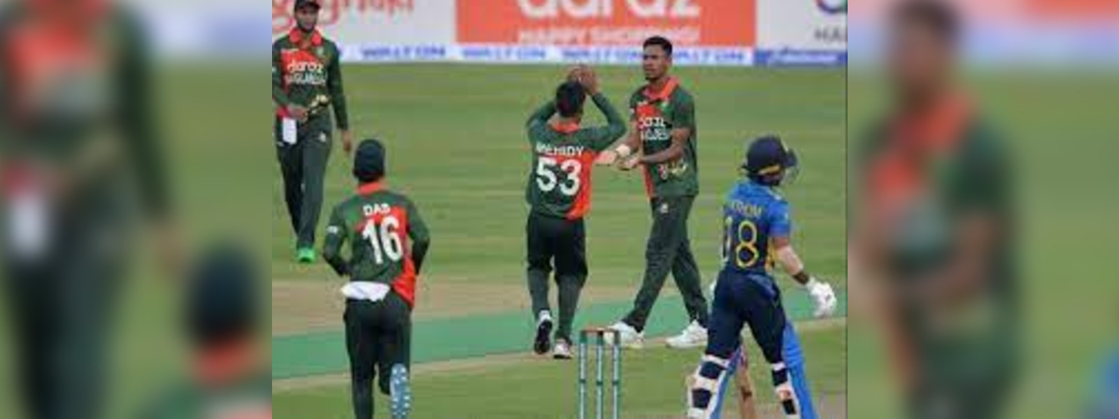 එක්දින තරගාවලි⁣යේ ජය බංග්ලාදේශයට 