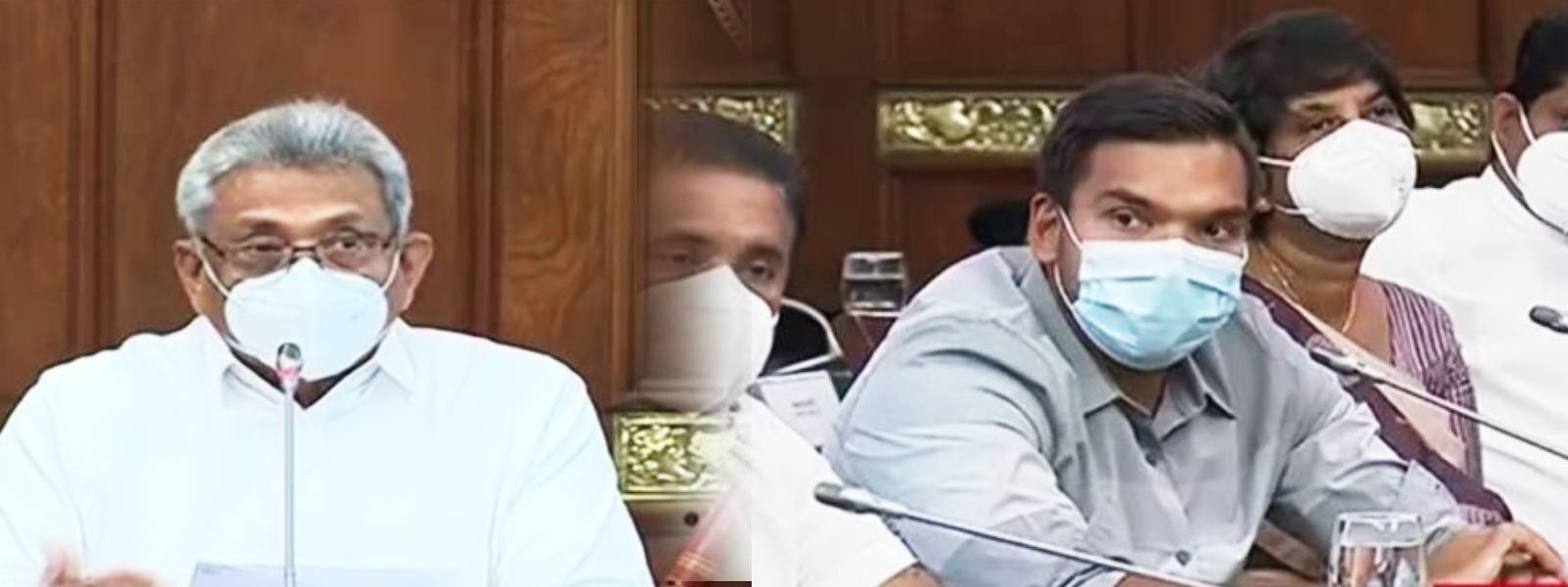''ජනාධිපතිතුමනි, සමාවෙන්න... ඒක අහඹු සිද්ධියක් ''