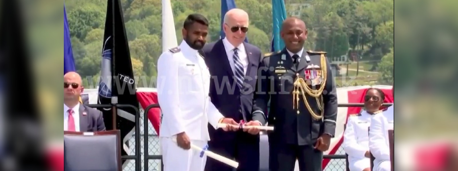 මෙරට නාවික නිලධාරියෙකුට අමෙරිකාවෙන් ගෞරව උපාධියක්.