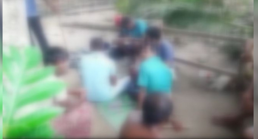නිරෝධායන නීති කඩ කරන්නන් හොයන අස්සේ පොලීසිය වැටලූ සූදු පොළ..