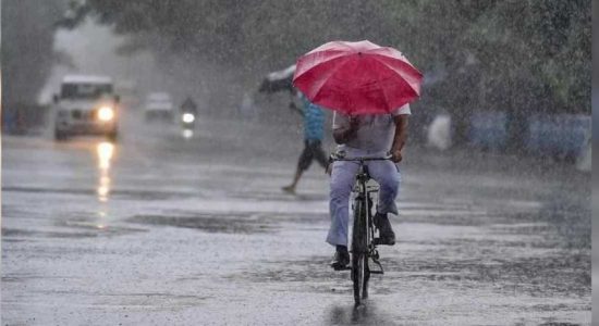 දිවයිනේ නිරිත දිග කොටසේ වැසි තත්වයේ වැඩිවීමක්