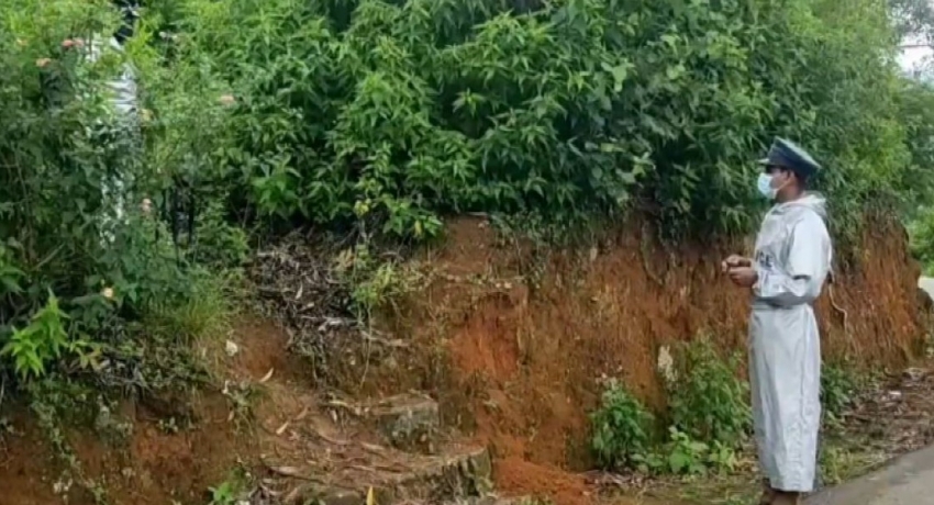 රිෂාඩ්ගේ නිවසේදී මියගිය දැරියගේ දේහය භූමදානය කළ සුසාන භූමියට පොලිස් ආරක්ෂාව