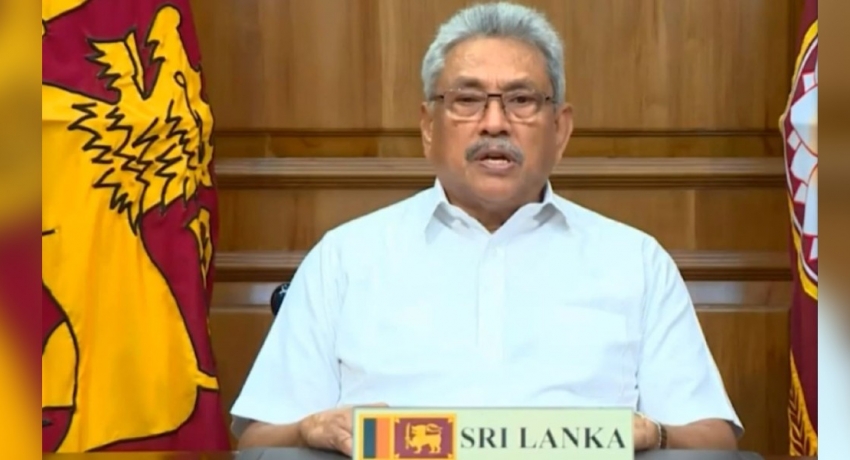 ජනපති එක්සත් ජාතීන්ගේ ආහාර සමුළුවේ රාජ්ය නායක පූර්ව සැසිය අමතයි