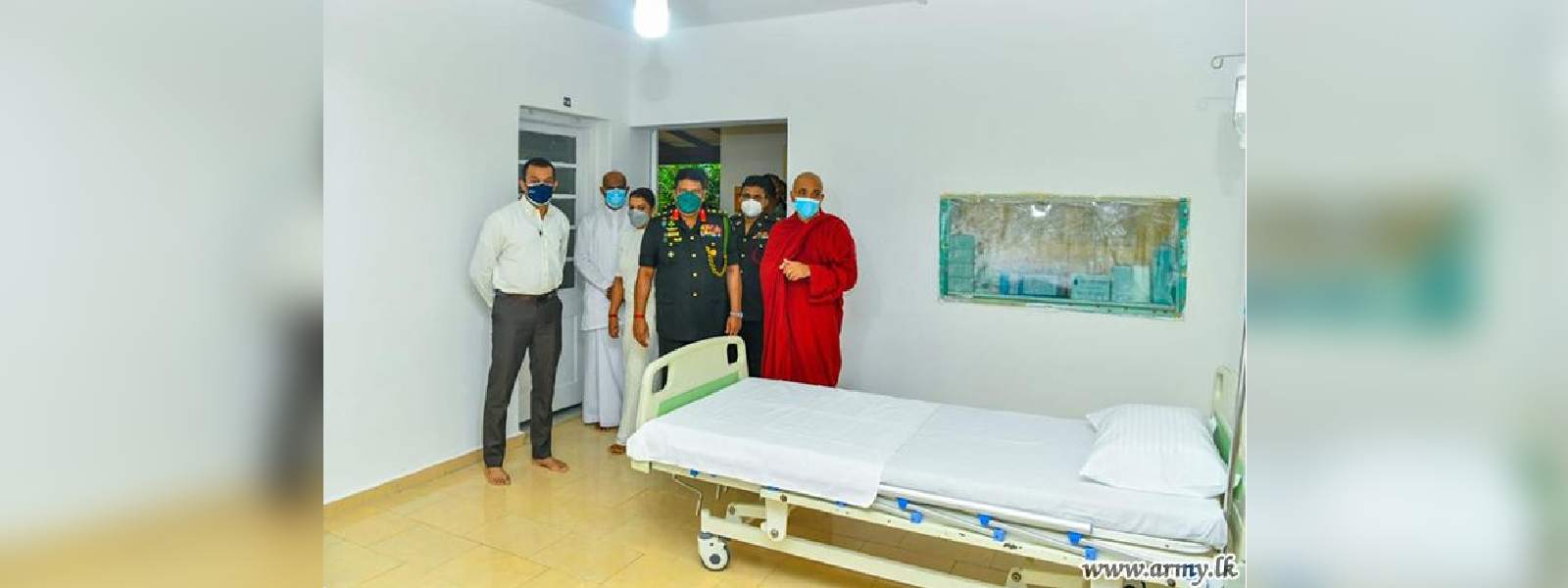 භික්ෂූන් වහන්සේලාට අතරමැදි ප්‍රතිකාර මධ්‍යස්ථානයක්
