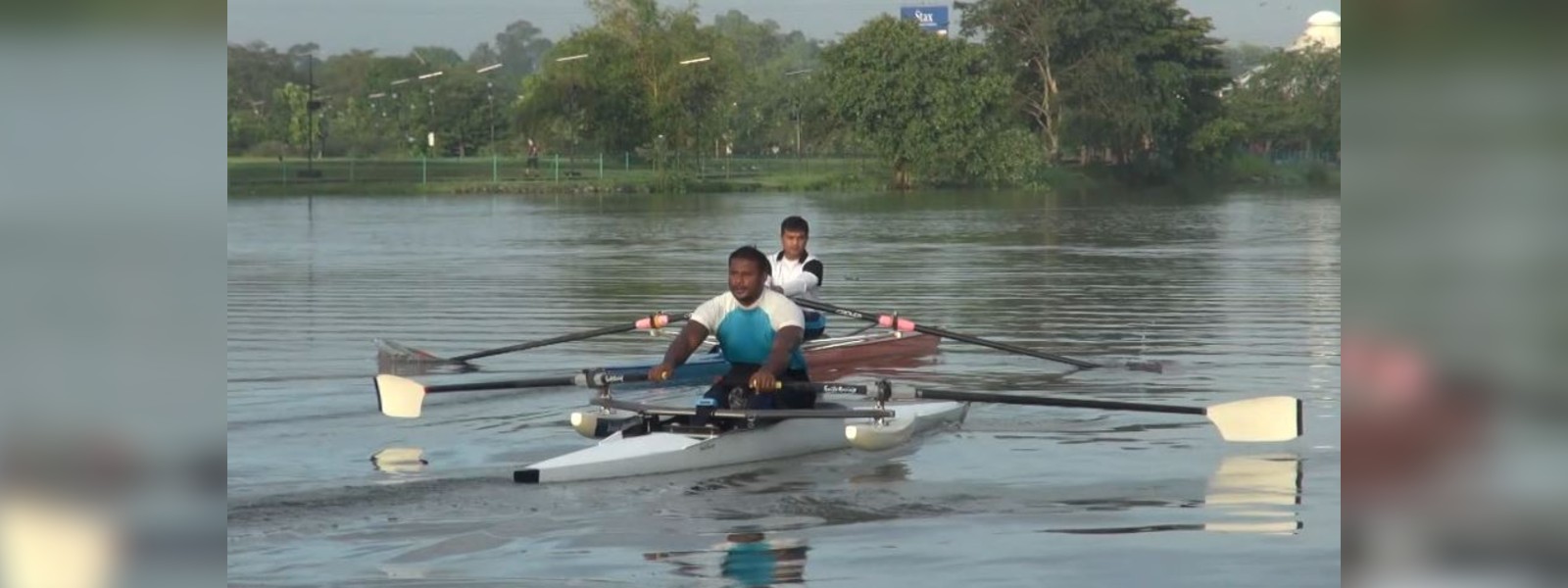  ඔරු පැදීමේ ශූර මහේෂ්ගේ ඔලිම්පික් බලාපොරොත්තුව