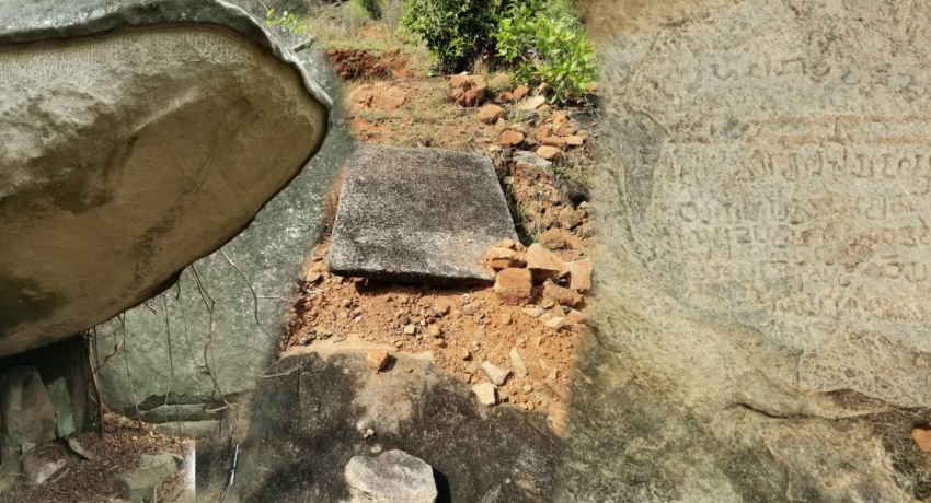 තොප්පිගලින් මතුවූ ඉපැරණි ජනාවාසයක නටඹුන්…
