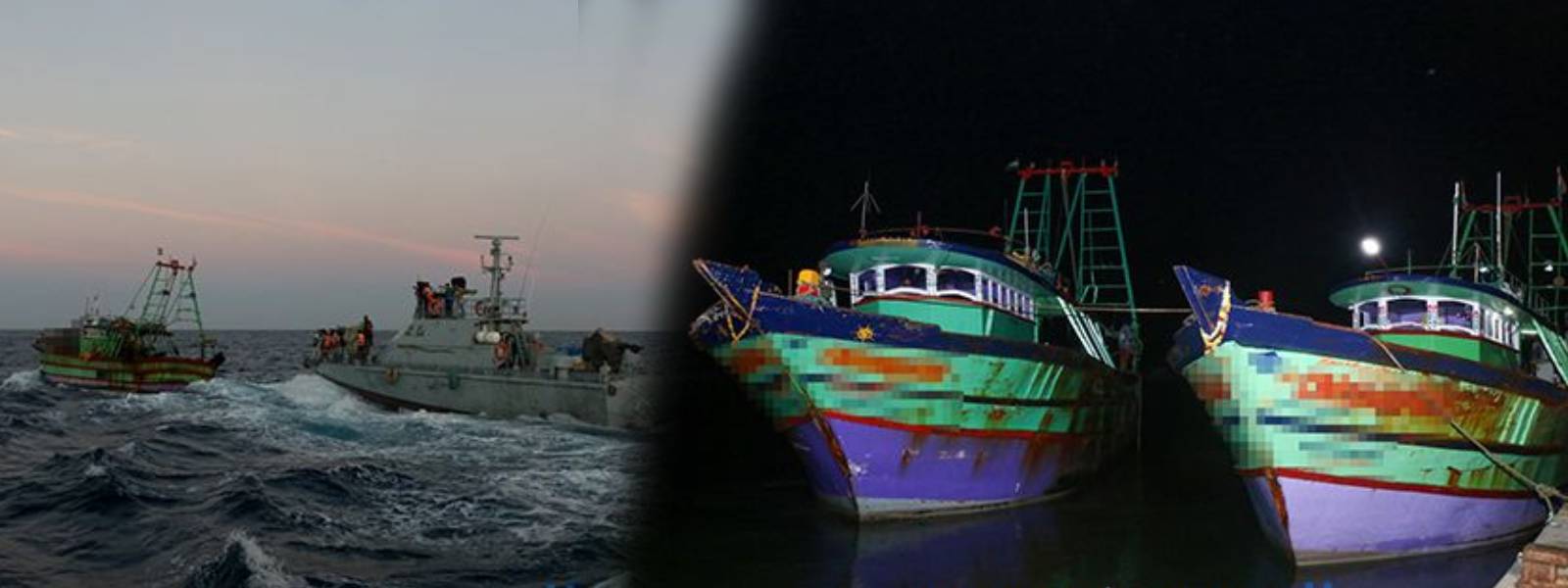 ඉන්දීය ධීවරයන් 23ක් නාවික හමුදා අත්අඩංගුවට