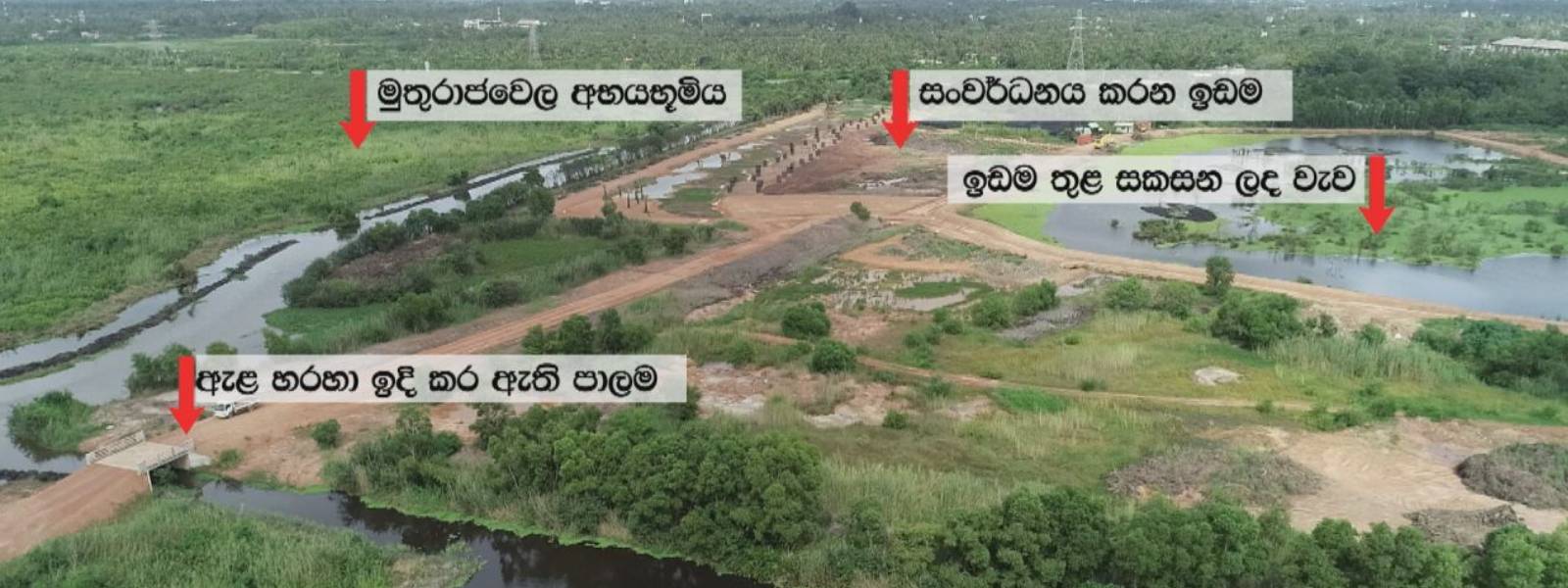 මුතුරාජවෙල ප්‍රශ්නගත ව්‍යපෘතිය ගැන විමර්ශනයක්...