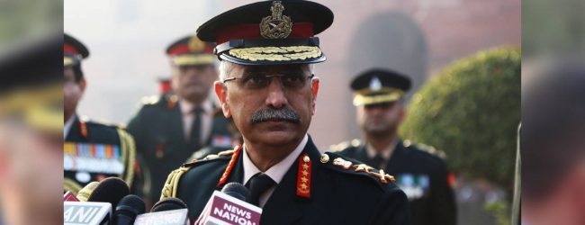 මිත්‍ර ශක්ති හමුදා අභ්‍යාසයට ඉන්දීය යුද හමුදාපතිත්