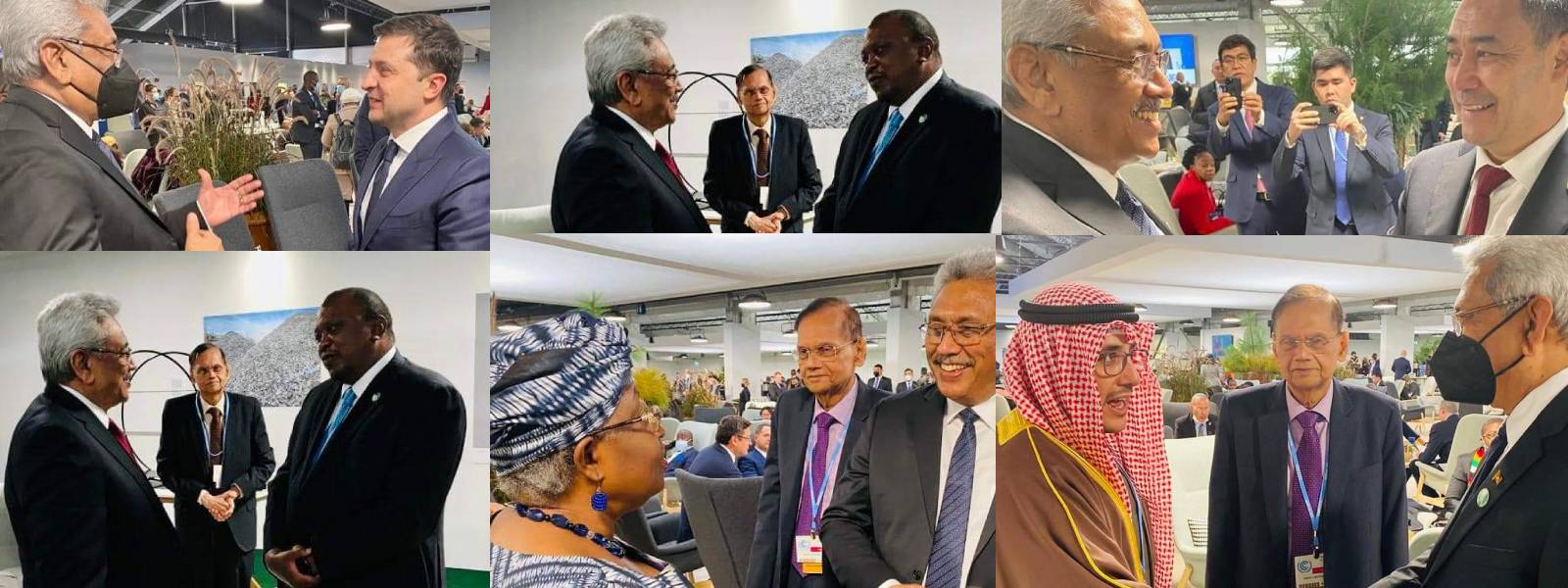 ජනපති සහ රාජ්‍ය නායකයන් අතර සාකච්ඡා 