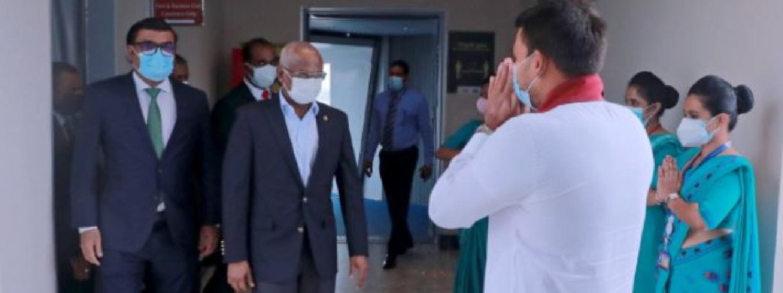 මාලදිවයින් ජනපති ශ්‍රී ලංකාවේ සංචාරයක