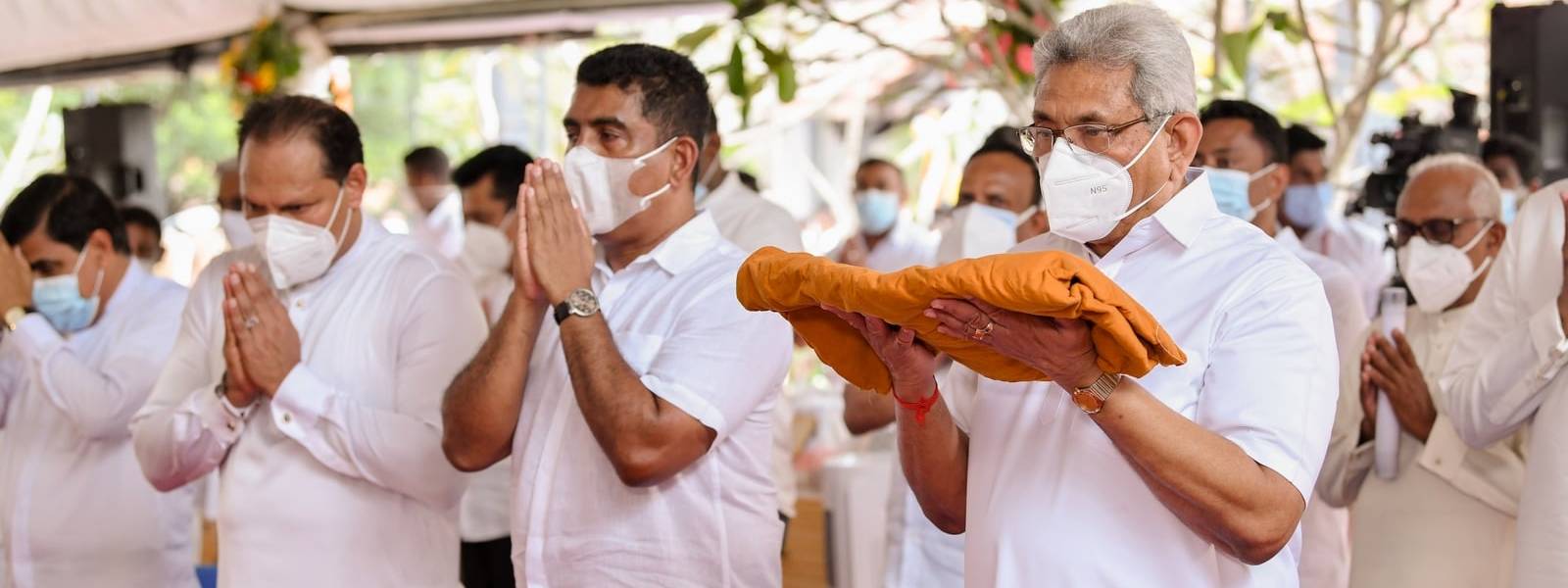 රාජ්‍ය කඨින මහෝත්සවය ජනපති ප්‍රධානත්වයෙන්