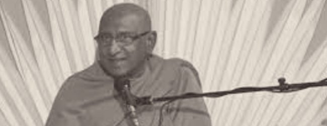 බුද්ධංගල ආනන්ද හිමි‌යෝ අපවත් වෙති 