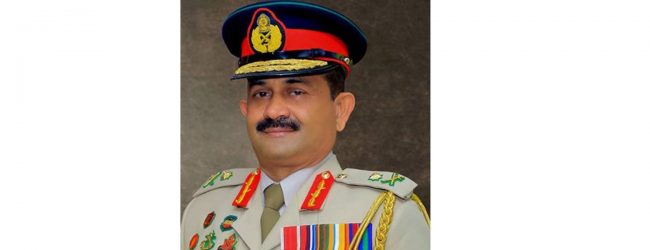 යුද හමුදා මාණ්ඩලික ප්‍රධානී මේජර් ජෙනරල් ලියනගේ 
