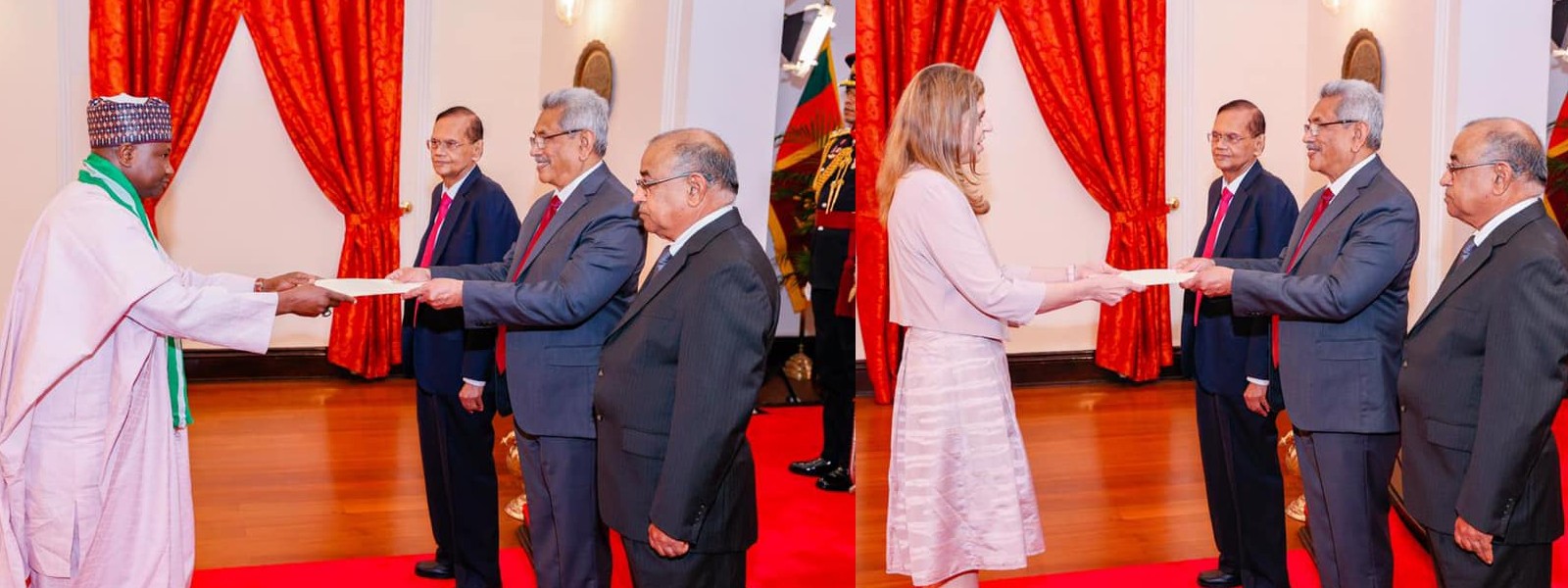 නව රාජ්‍ය තාන්ත්‍රිකයින් 17 ක් අක්තපත්‍ර භාර දෙයි